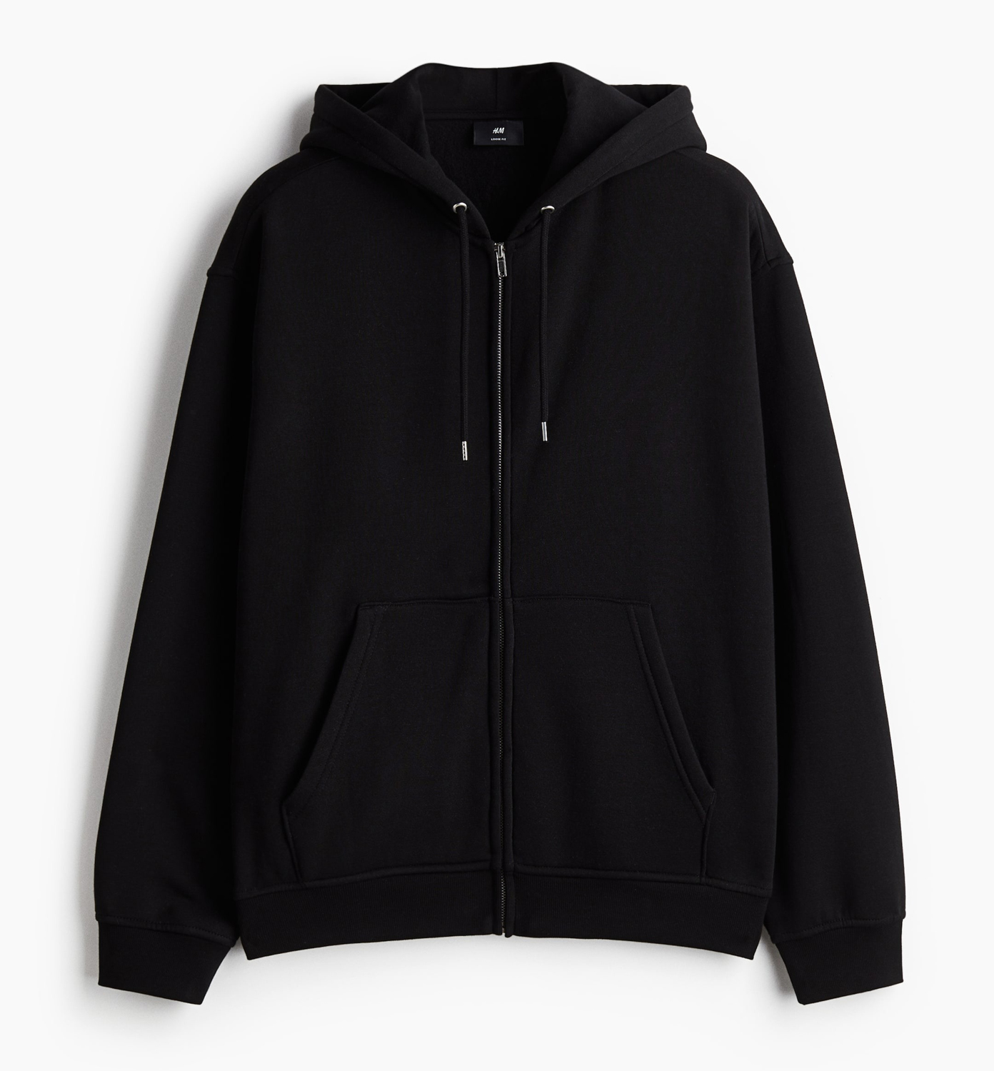 Толстовка H&M Loose-Fit, черный
Толстовка H&M Loose-Fit, черный