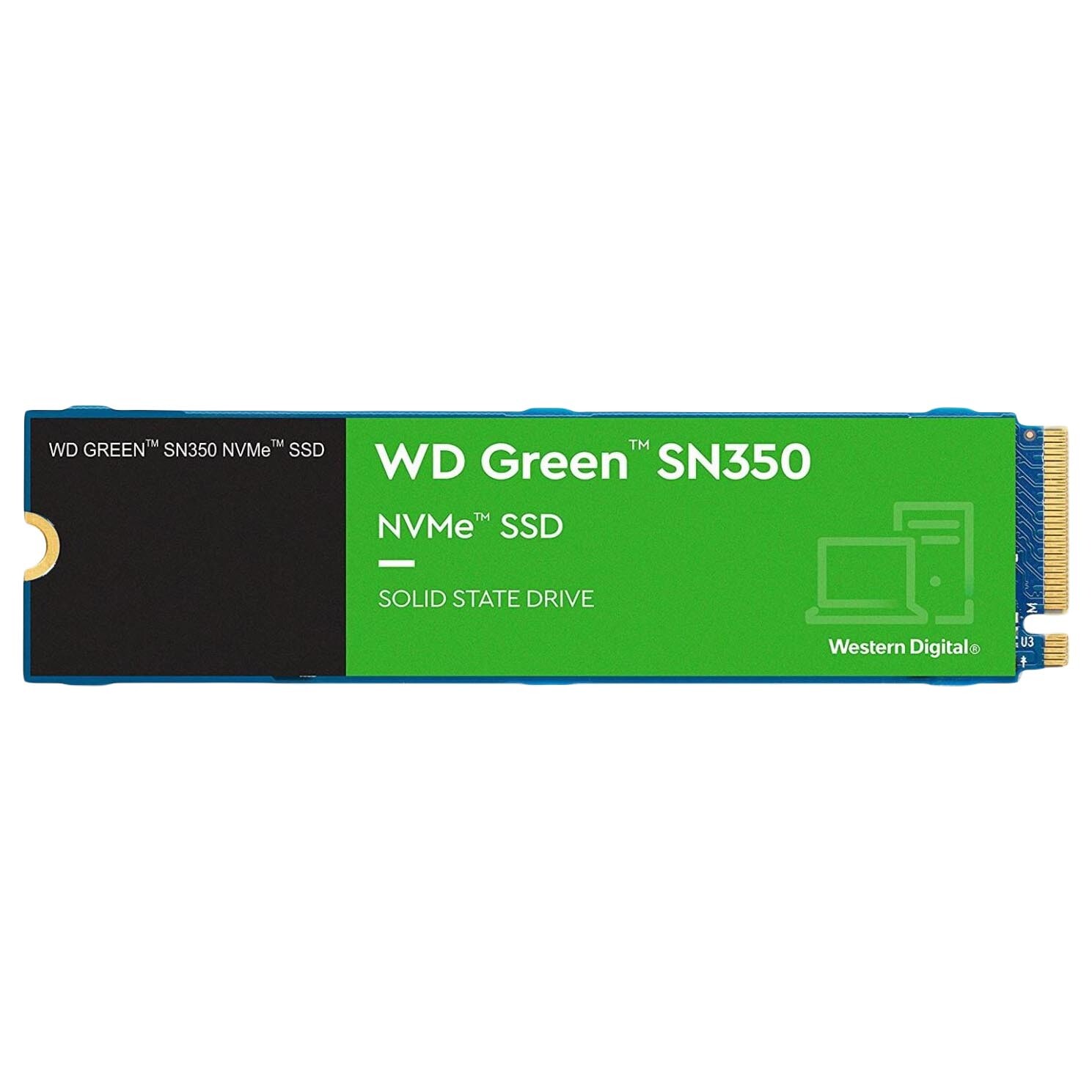 Внутренний твердотельный накопитель Western Digital SN350, WDS240G2G0C, 240Гб, М.2 2280