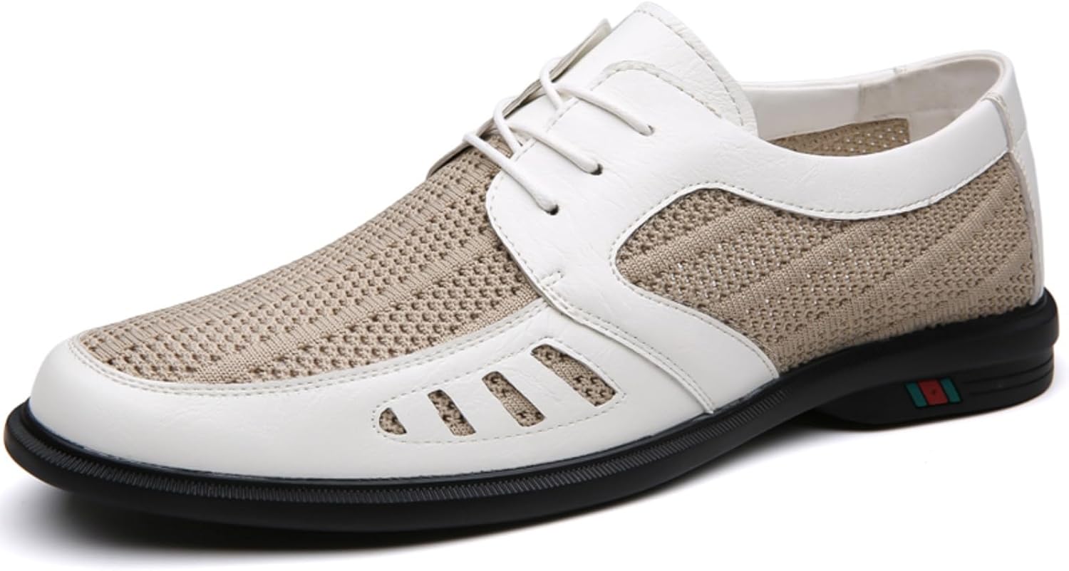 Мужские дышащие сетчатые туфли на шнуровке, стильные модные, классический дизайн, подходят для повседневной прогулки, работы за рулем и прогулок на улице Aokisx, белый
Мужские дышащие сетчатые туфли на шнуровке, стильные модные, классический дизайн, подходят для повседневной прогулки, работы за рулем и прогулок на улице Aokisx, белый