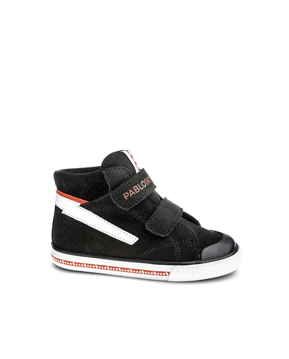 Детские ботиночки текстильные на липучках Pablosky, черный
Детские ботиночки текстильные на липучках Pablosky, черный