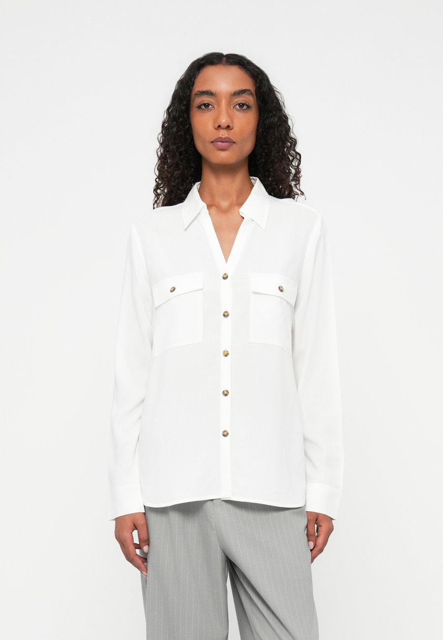 Блуза TOM TAILOR SOLID, Whisper White/White
Блуза TOM TAILOR SOLID, Whisper White/White