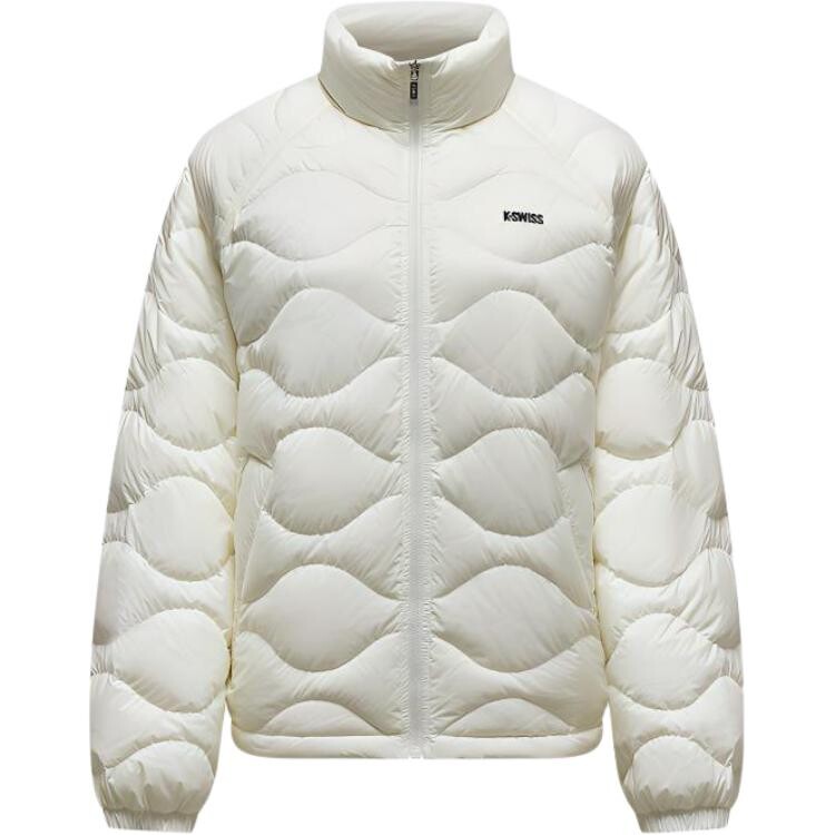 Пуховик женский однотонный белый K·Swiss
Пуховик женский однотонный белый K·Swiss