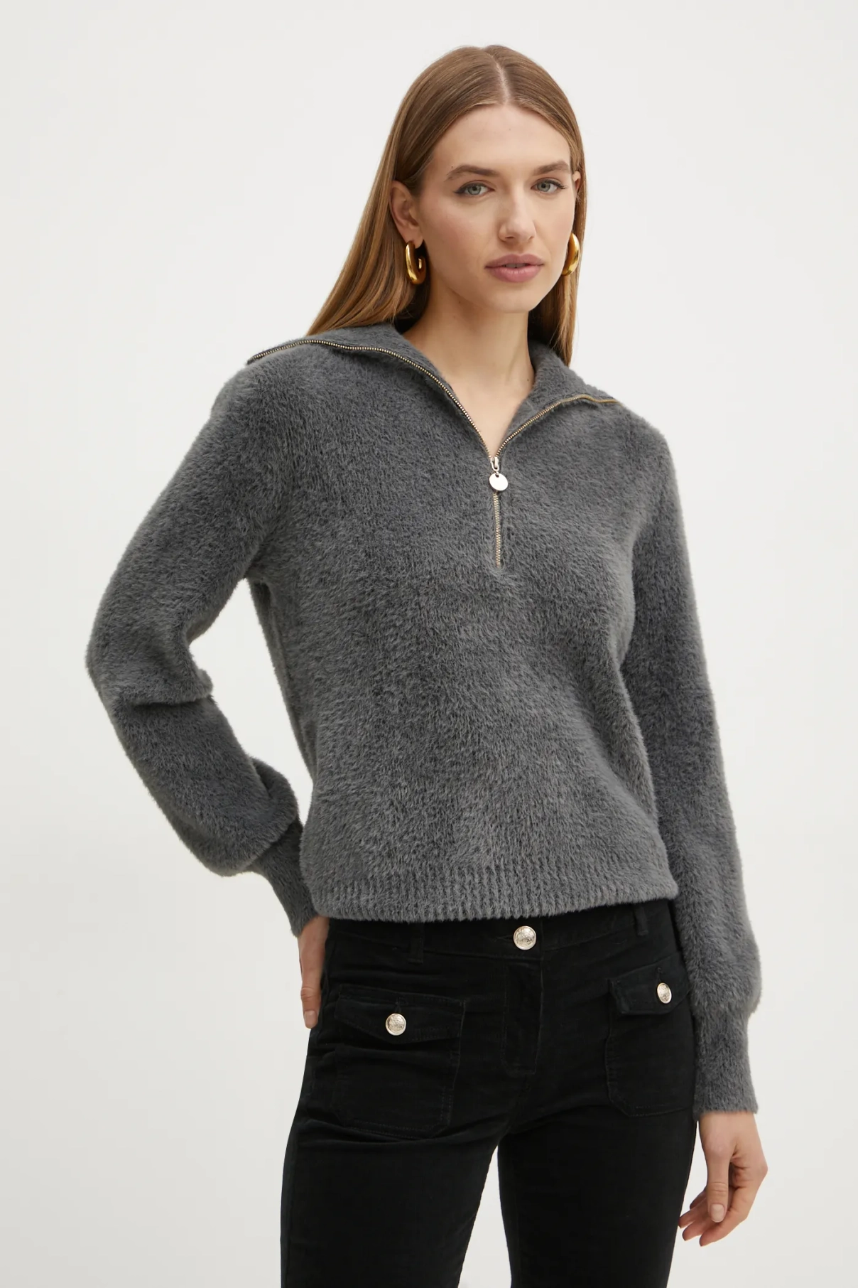 МНОВИ свитер Morgan, серый
МНОВИ свитер Morgan, серый