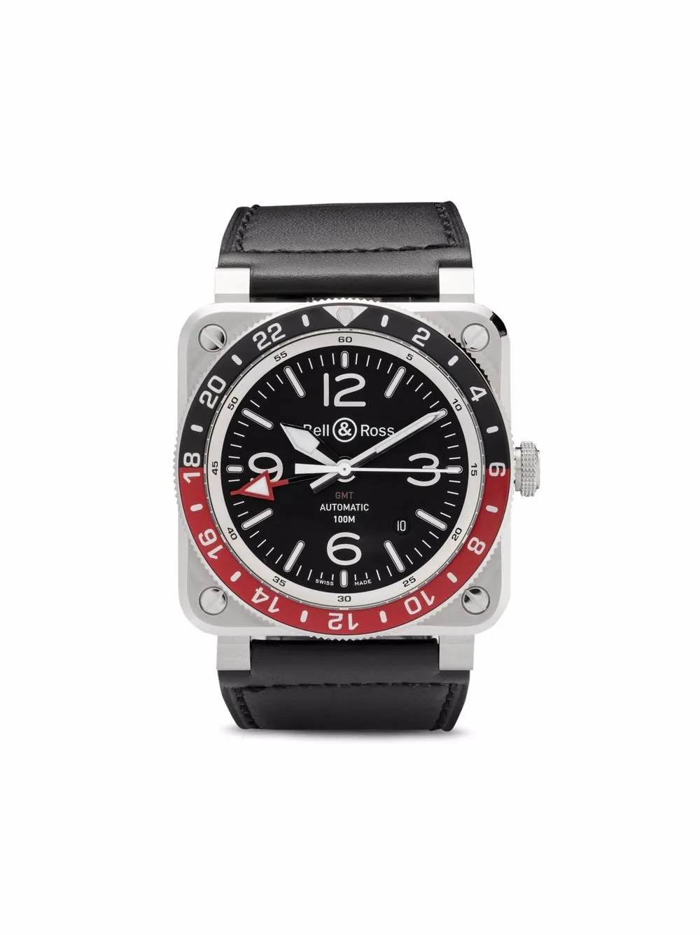 Наручные часы New BR 03-93 GMT 42 мм Bell & Ross, черный
Наручные часы New BR 03-93 GMT 42 мм Bell & Ross, черный
