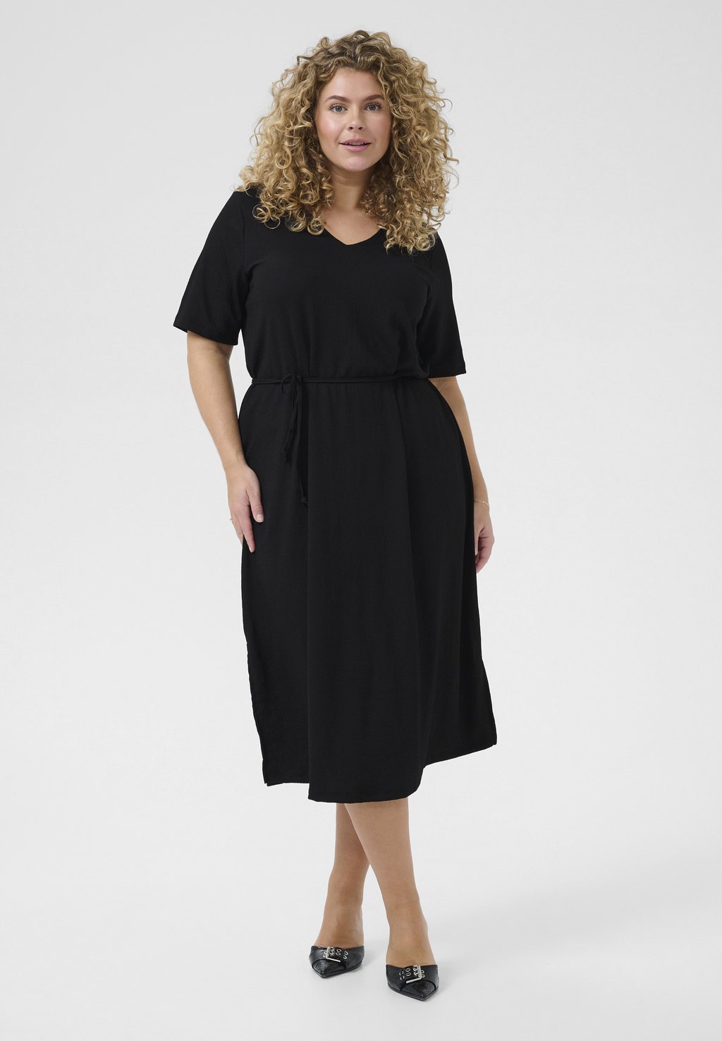 Платье-джемпер KCIVENA TEA Kaffe Curve, черный
Платье-джемпер KCIVENA TEA Kaffe Curve, черный