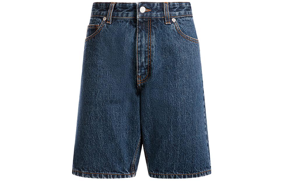 Джинсовые шорты мужские деним синие BALLY 
Джинсовые шорты мужские деним синие BALLY