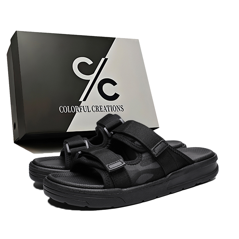 Подошва из резины ЭВА, тихие, нескользящие, быстросохнущие, мужские сандалии Colorful Creations, Black
Подошва из резины ЭВА, тихие, нескользящие, быстросохнущие, мужские сандалии Colorful Creations, Black