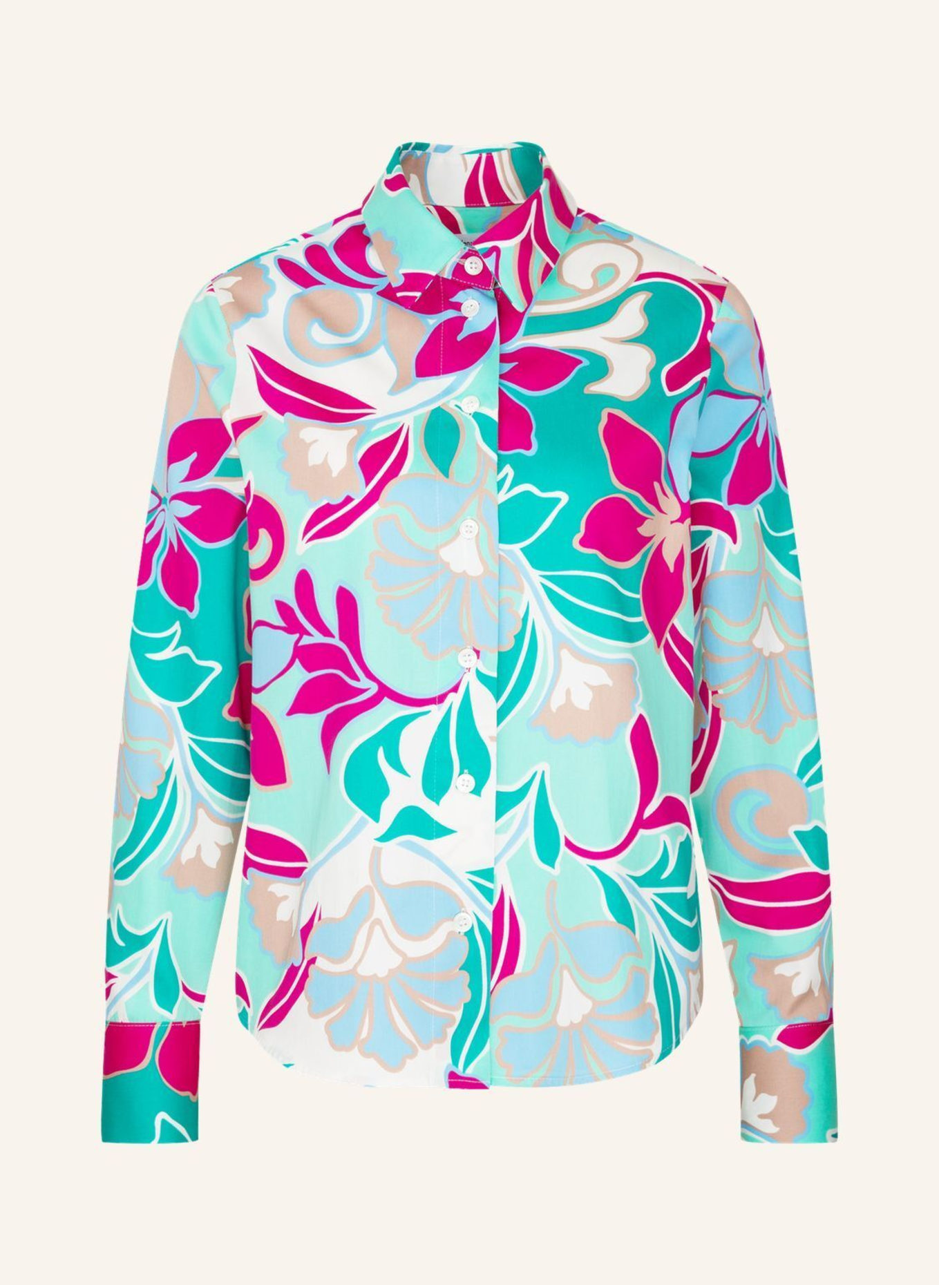 Рубашка блузка Seidensticker, бирюзовый
Рубашка блузка Seidensticker, бирюзовый