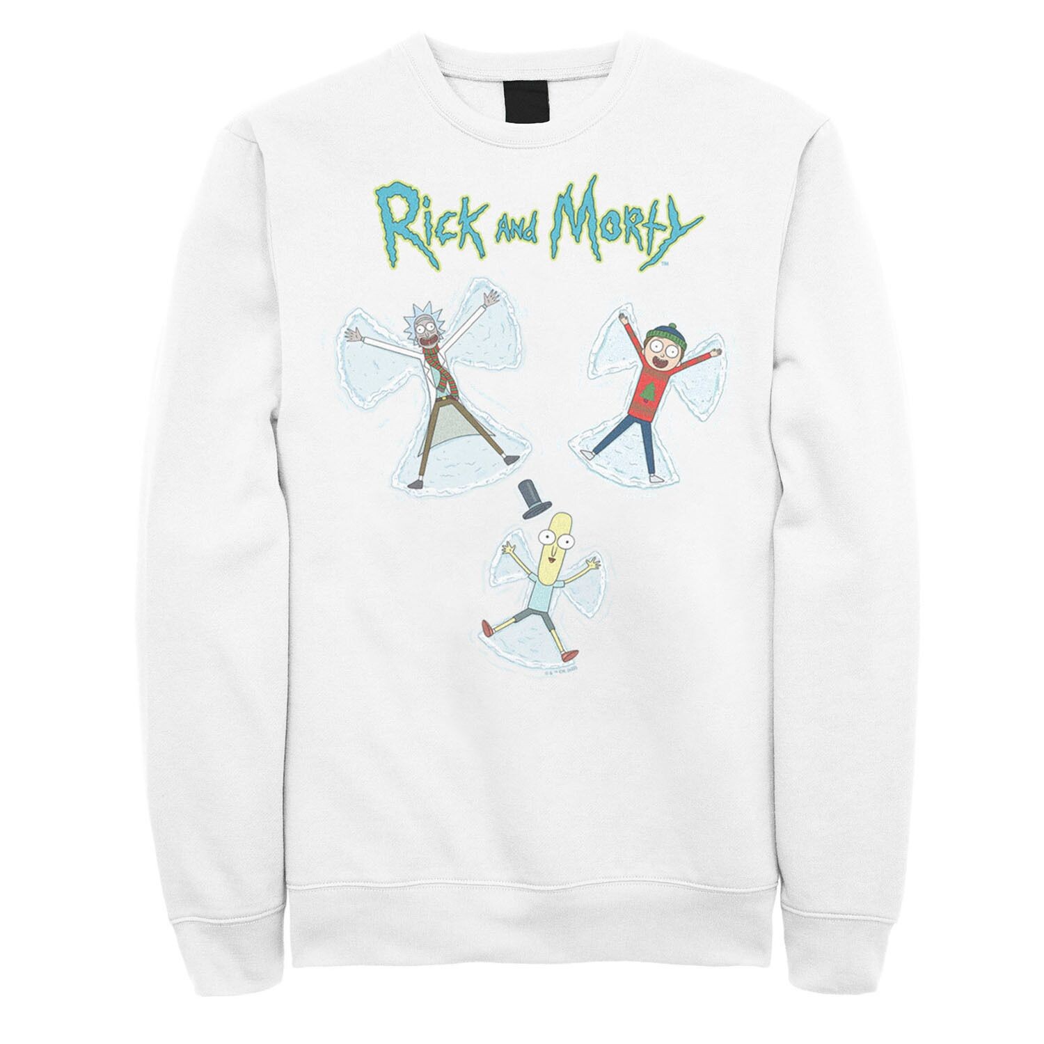 Мужской свитшот с рождественскими снежными ангелами «Рик и Морти» Licensed Character
Мужской свитшот с рождественскими снежными ангелами «Рик и Морти» Licensed Character