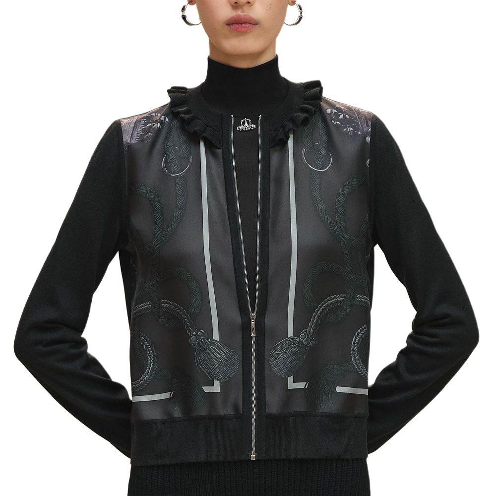 HERMES Кашемировый свитер женский черный
HERMES Кашемировый свитер женский черный