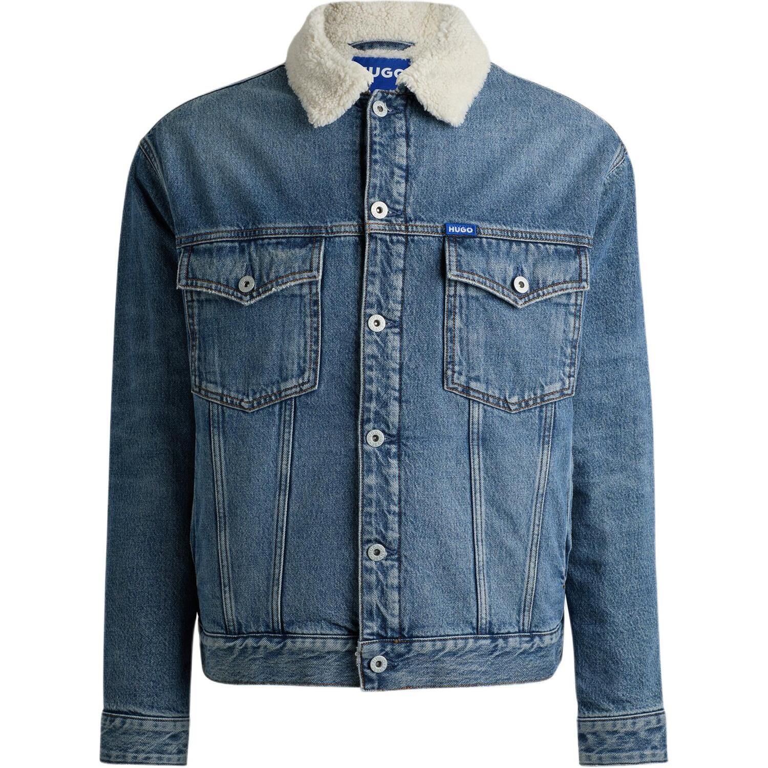 HUGO BOSS Куртка джинсовая мужская синяя
HUGO BOSS Куртка джинсовая мужская синяя