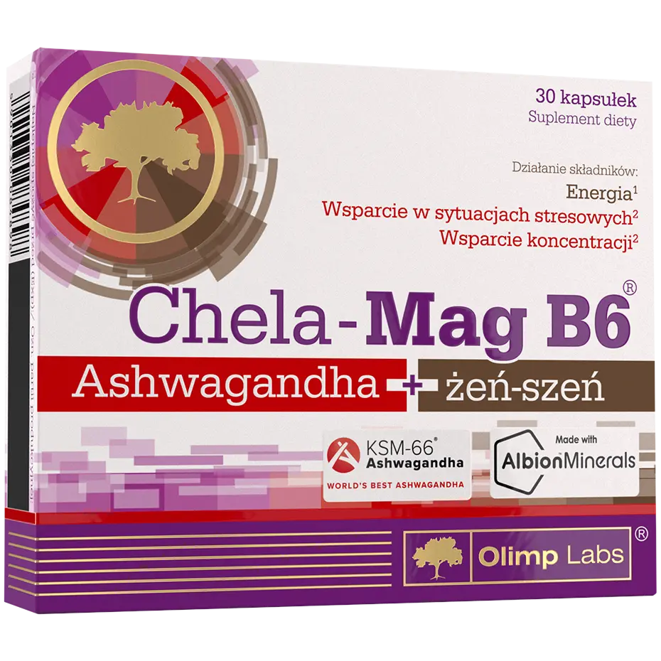 Olimp Chela-Mag B6 биологически активная добавка, 30 капсул/1 упаковка