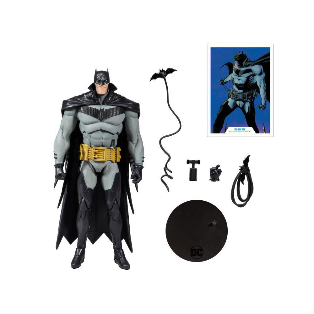 Экшн-фигурка McFarlane Toys Batman: White Knight DC Multiverse Batman, 18 см
Экшн-фигурка McFarlane Toys Batman: White Knight DC Multiverse Batman, 18 см