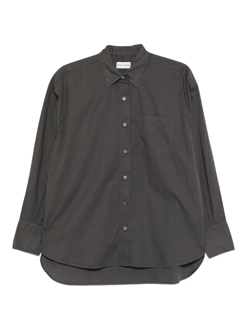 Рубашка с карманом TRUE AVENUE, серый 
Рубашка с карманом TRUE AVENUE, серый