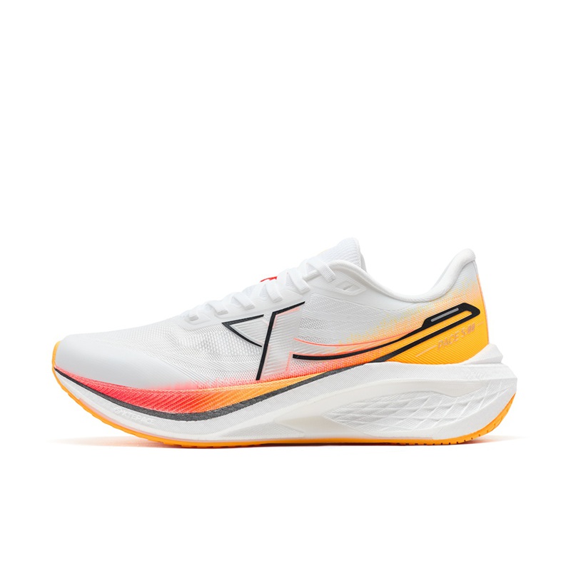 XTEP 5 Speed 3 легкие нескользящие низкие повседневные кроссовки для бега мужские белые оранжевые 
XTEP 5 Speed 3 легкие нескользящие низкие повседневные кроссовки для бега мужские белые оранжевые