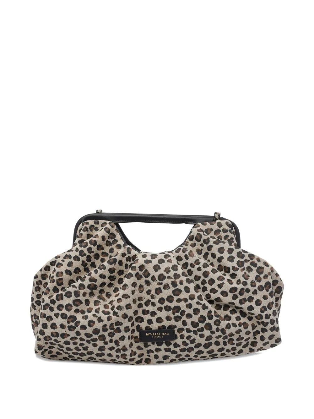 Сумка-тоут с леопардовым принтом и логотипом My Best Bag, нейтральный
Сумка-тоут с леопардовым принтом и логотипом My Best Bag, нейтральный