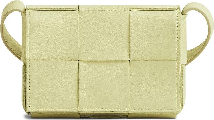 Сумка Bottega Veneta Mini Cassette Bag Lemon Washed, желтый
Сумка Bottega Veneta Mini Cassette Bag Lemon Washed, желтый