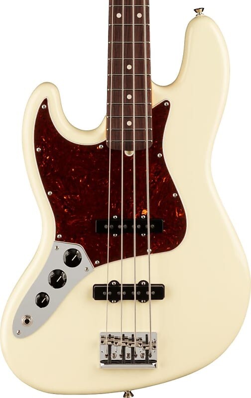 Бас-гитара Fender American Professional II Jazz Bass для левшей — олимпийский белый с накладкой из палисандра 0193980705
Бас-гитара Fender American Professional II Jazz Bass для левшей — олимпийский белый с накладкой из палисандра 0193980705