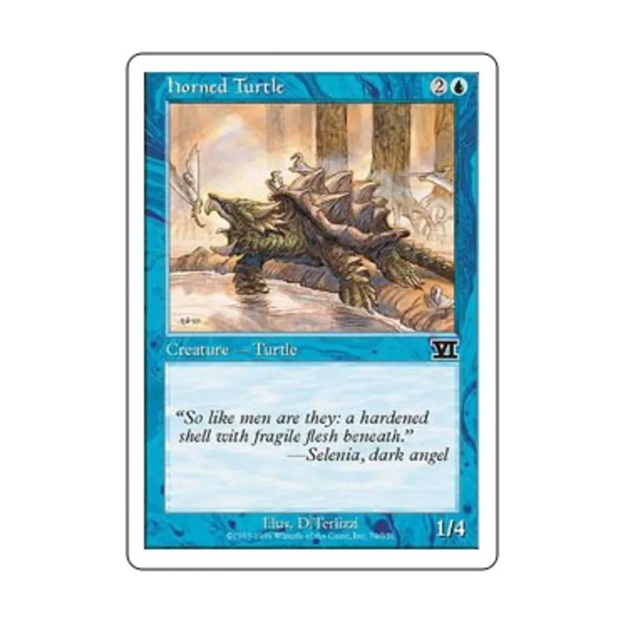 CCG Рогатая черепаха (С), MTG - 6th Edition (Classic)
CCG Рогатая черепаха (С), MTG - 6th Edition (Classic)