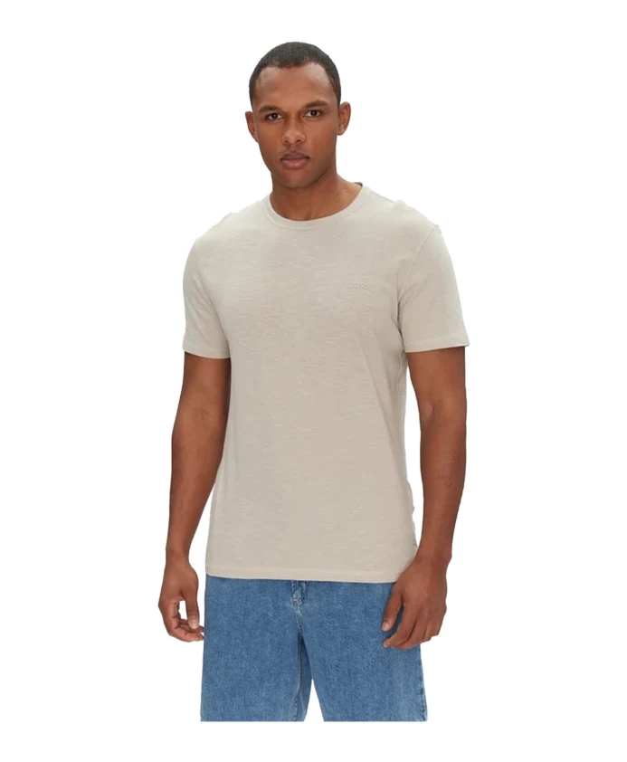 Футболка с коротким рукавом, бежевая, облегающего кроя. Hugo, бежевый
Футболка с коротким рукавом, бежевая, облегающего кроя. Hugo, бежевый