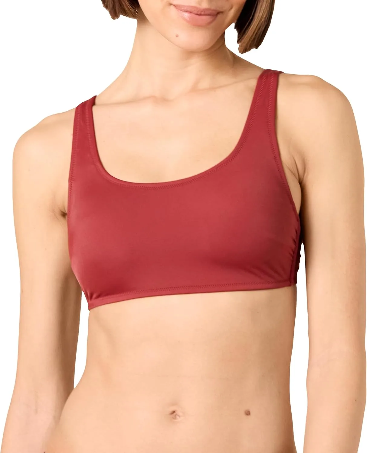 Amazon Essentials Женский топ для плавания с круглым вырезом
Amazon Essentials Женский топ для плавания с круглым вырезом