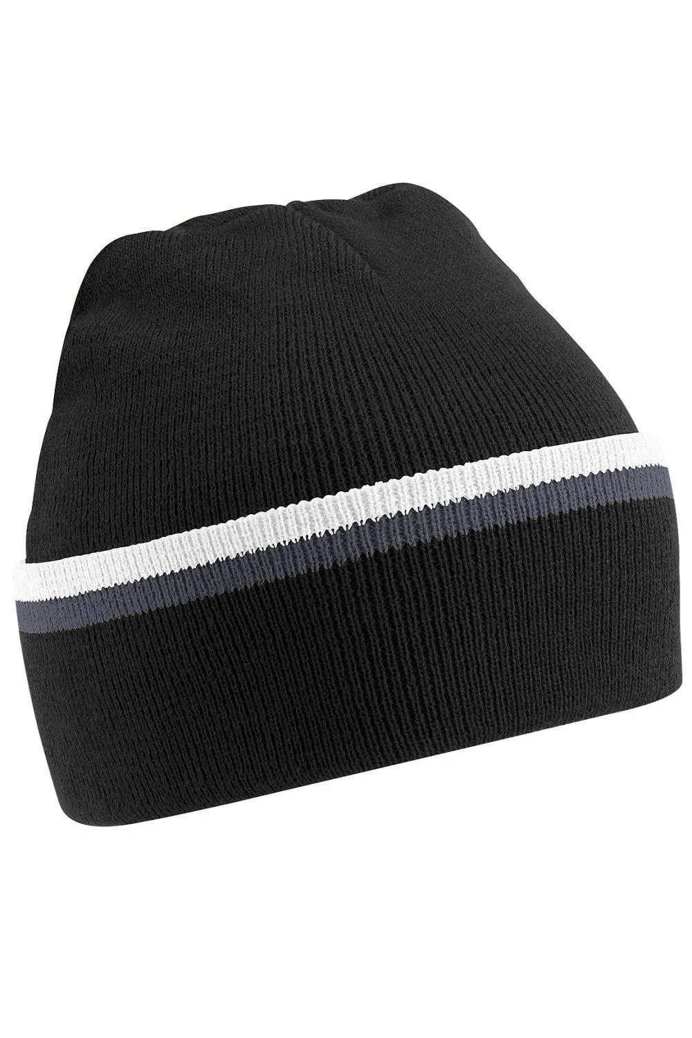 Вязаная зимняя шапка-бини Beechfield, черный
Вязаная зимняя шапка-бини Beechfield, черный