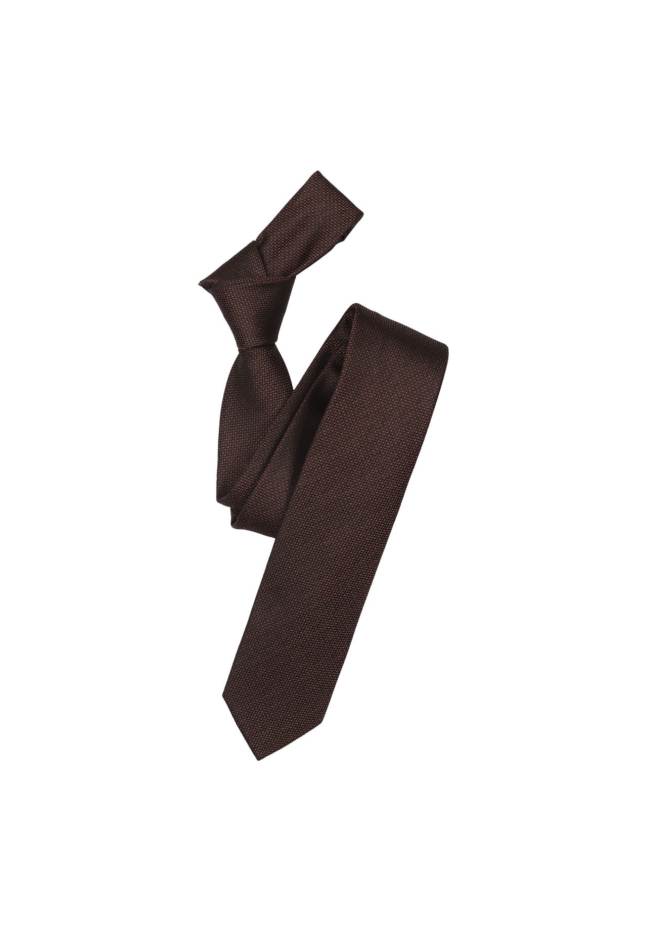 Мужской галстук однотонный Venti, коричневый
Мужской галстук однотонный Venti, коричневый