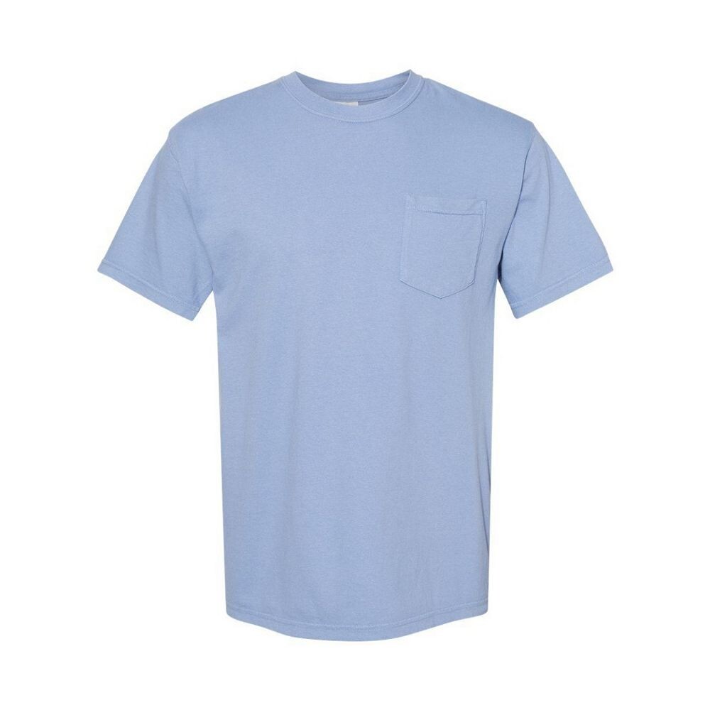 Плотная футболка с карманами Comfort Colors, окрашенная в готовом виде, цвет Washed Denim
Плотная футболка с карманами Comfort Colors, окрашенная в готовом виде, цвет Washed Denim