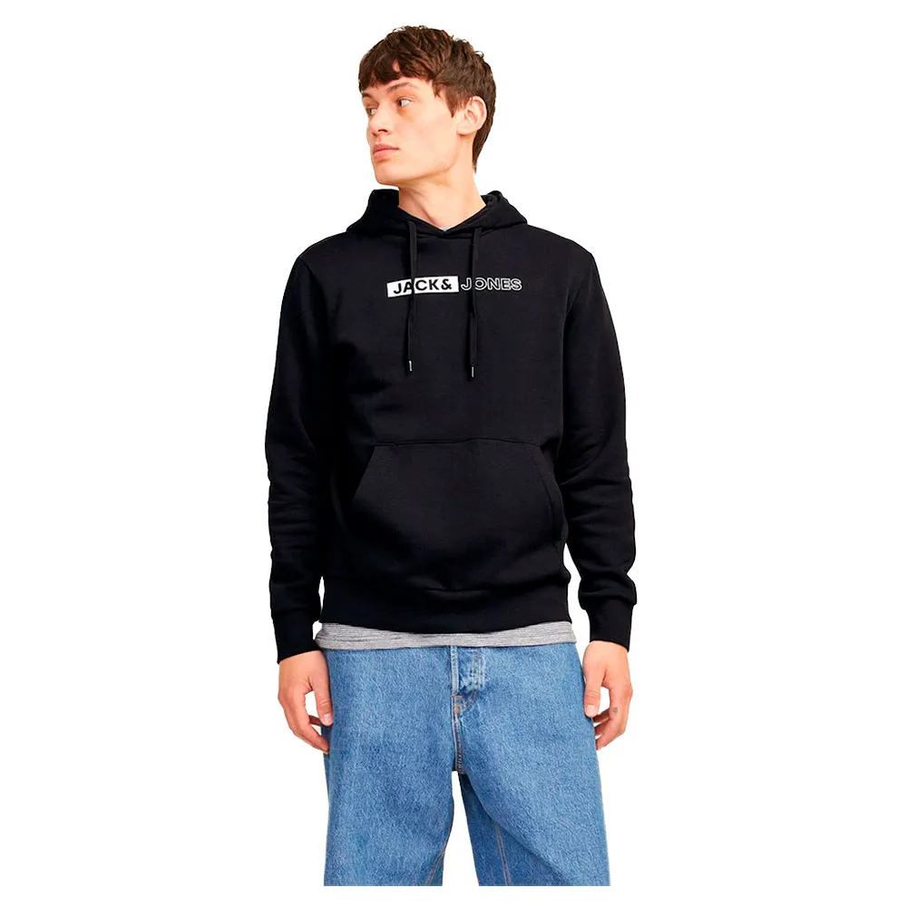 Худи Jack & Jones Corp Logo Play, черный 
Худи Jack & Jones Corp Logo Play, черный