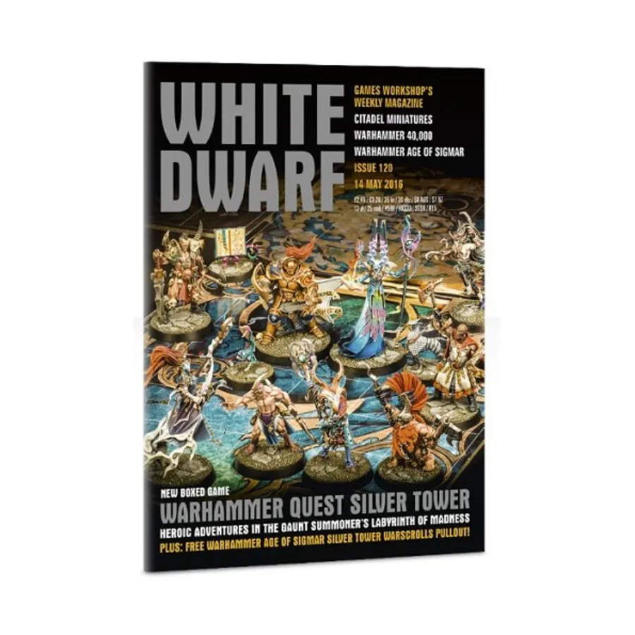 #120 «Серебряный факел Warhammer Quest», White Dwarf Weekly - 2016 (#101+)
#120 «Серебряный факел Warhammer Quest», White Dwarf Weekly - 2016 (#101+)