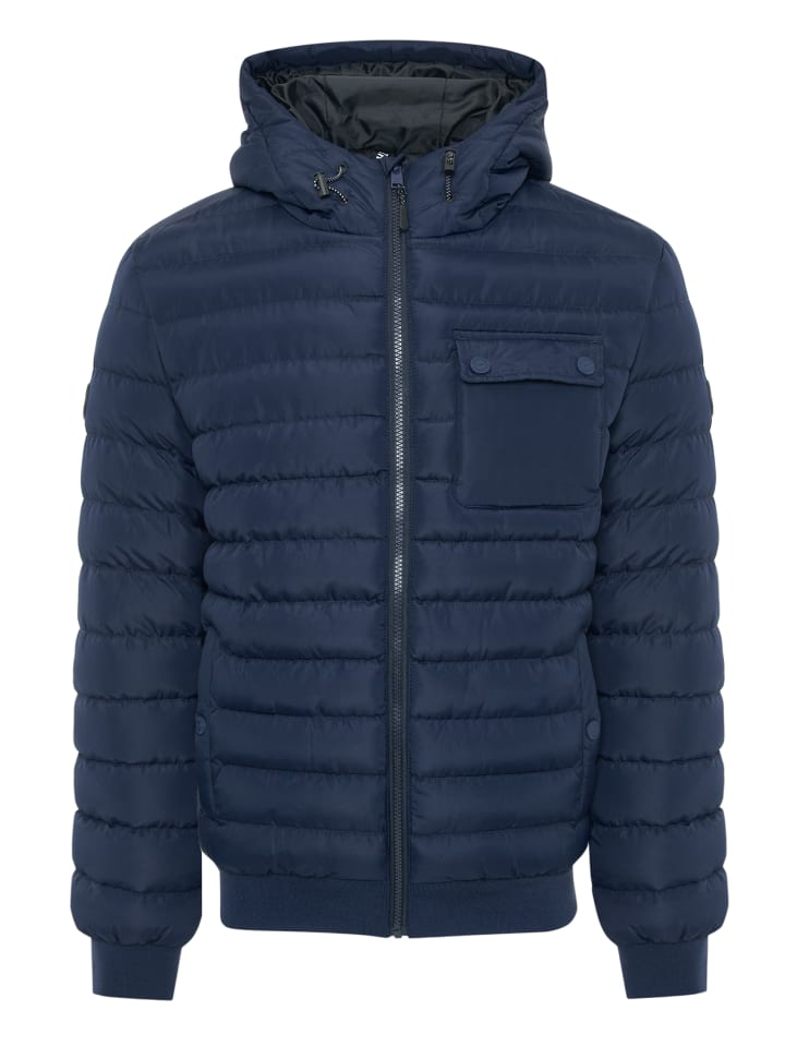 Стеганая куртка Threadbare, темно-синий
Стеганая куртка Threadbare, темно-синий