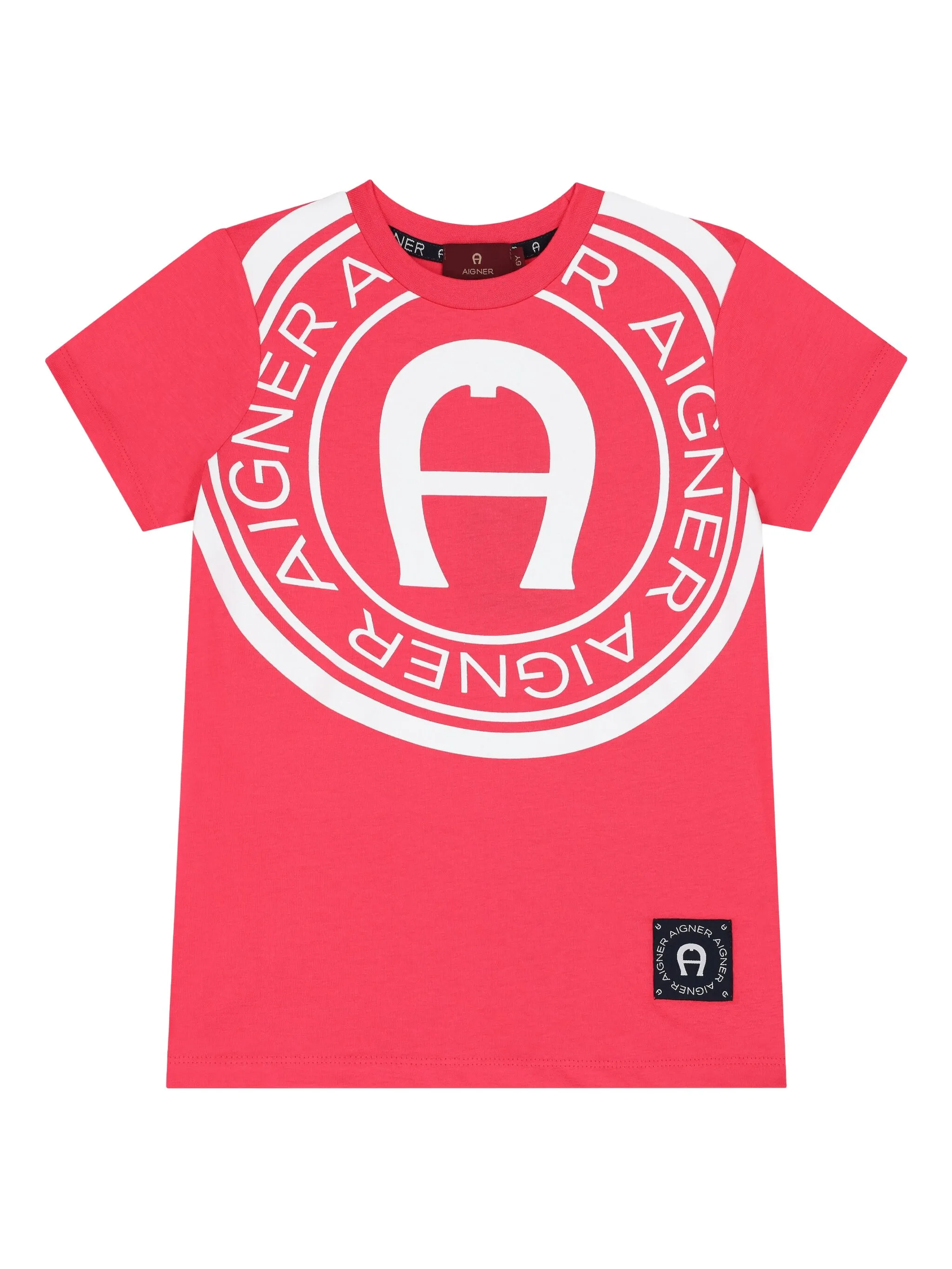 Футболка с логотипом Aigner Kids, красный
Футболка с логотипом Aigner Kids, красный