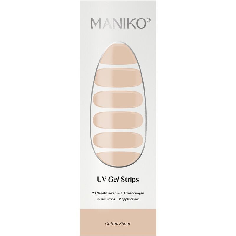 Прозрачная кофейная полоска с УФ-гелем MANIKO, 1 шт. 
Прозрачная кофейная полоска с УФ-гелем MANIKO, 1 шт.
