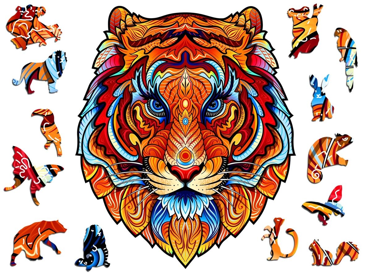 Деревянный пазл премиум-класса 3D-пазл для взрослых Tiger L Animals Adawoo — идеальный подарок на Рождество, День Рождения, Именины, День Святого Валентина
Деревянный пазл премиум-класса 3D-пазл для взрослых Tiger L Animals Adawoo — идеальный подарок на Рождество, День Рождения, Именины, День Святого Валентина