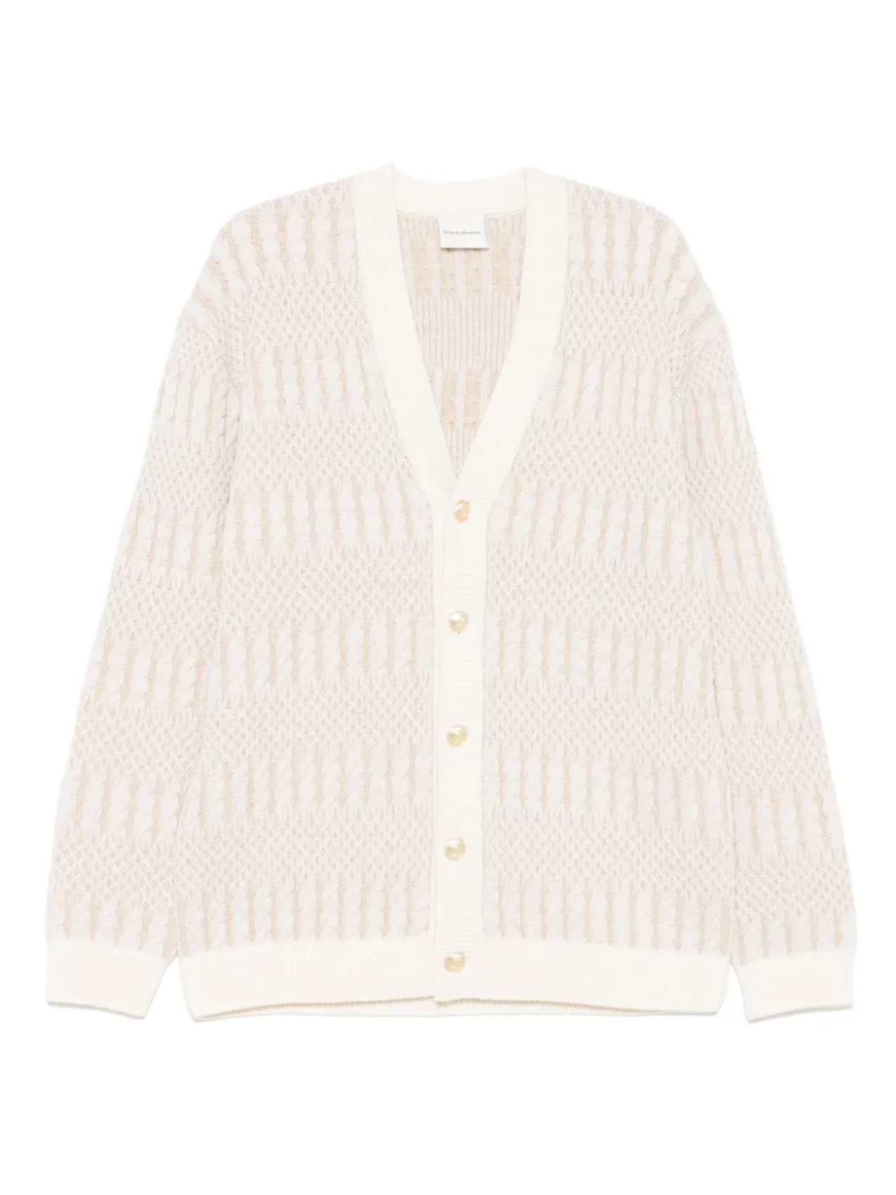 Кардиган из мериносовой шерсти Drôle De Monsieur, нейтральный
Кардиган из мериносовой шерсти Drôle De Monsieur, нейтральный