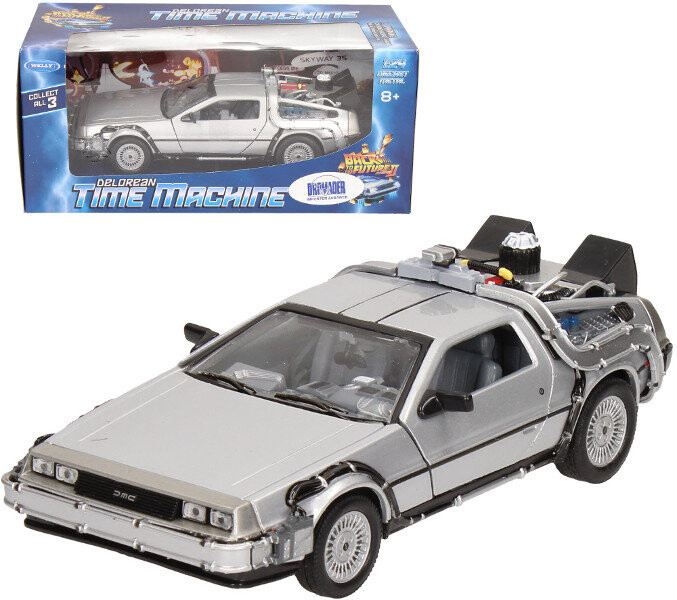 Велли, модель машины времени Delorean Welly
Велли, модель машины времени Delorean Welly