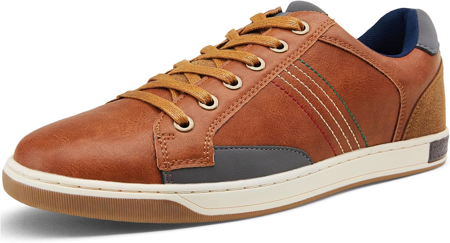 Мужские модные кроссовки Jousen Классические ретро повседневные туфли для мужчин Дышащие деловые кроссовки, коричневый
Мужские модные кроссовки Jousen Классические ретро повседневные туфли для мужчин Дышащие деловые кроссовки, коричневый