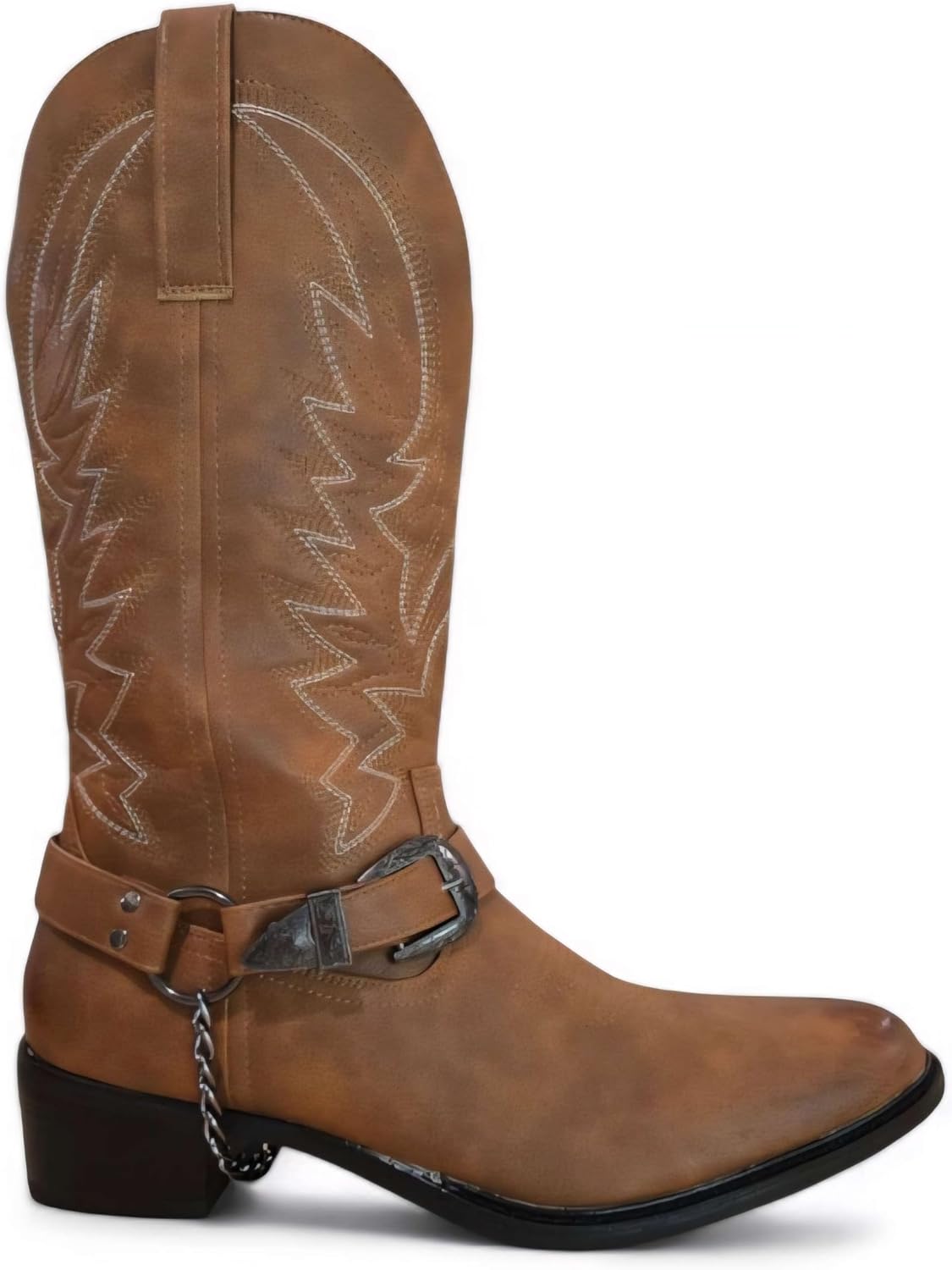 Мужские ковбойские ботинки Jazame в западном стиле, высокие до щиколотки, для мотоциклетной езды, с заостренным носком, мотоциклетные повседневные ботинки, пряжка на ремне, декоративная цепочка под искусственную кожу змеи, коричневый
Мужские ковбойские ботинки Jazame в западном стиле, высокие до щиколотки, для мотоциклетной езды, с заостренным носком, мотоциклетные повседневные ботинки, пряжка на ремне, декоративная цепочка под искусственную кожу змеи, коричневый