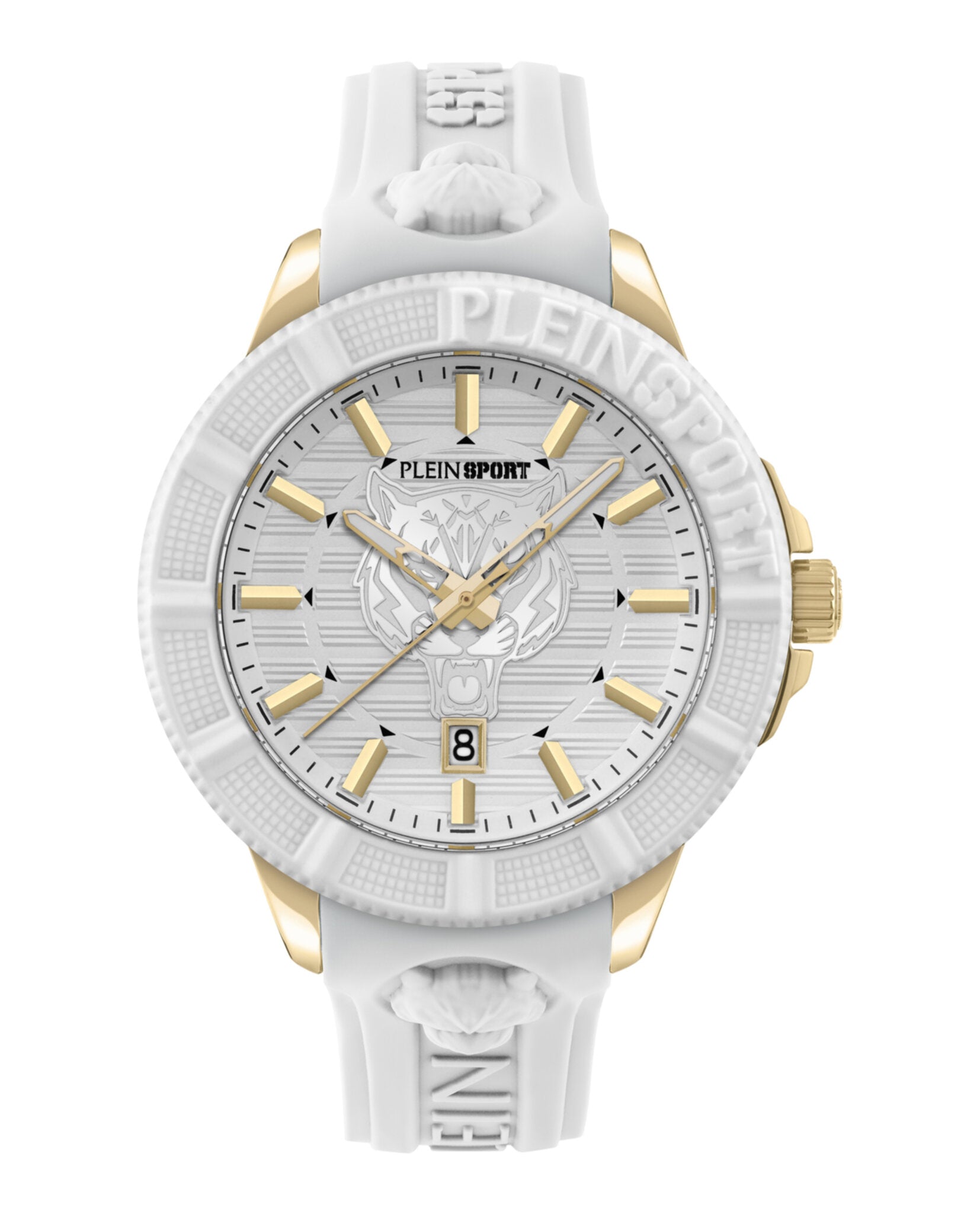 Силиконовые часы City Rush PLEIN SPORT, белый/золотой/серебряный
Силиконовые часы City Rush PLEIN SPORT, белый/золотой/серебряный