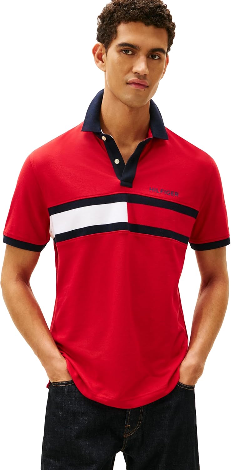 Мужское поло Tommy Hilfiger с коротким рукавом и принтом «флаг», классический крой, Classic Red, Красный, Мужское поло Tommy Hilfiger с коротким рукавом и принтом «флаг», классический крой, Classic Red
Мужское поло Tommy Hilfiger с коротким рукавом и принтом «флаг», классический крой, Classic Red, Красный, Мужское поло Tommy Hilfiger с коротким рукавом и принтом «флаг», классический крой, Classic Red