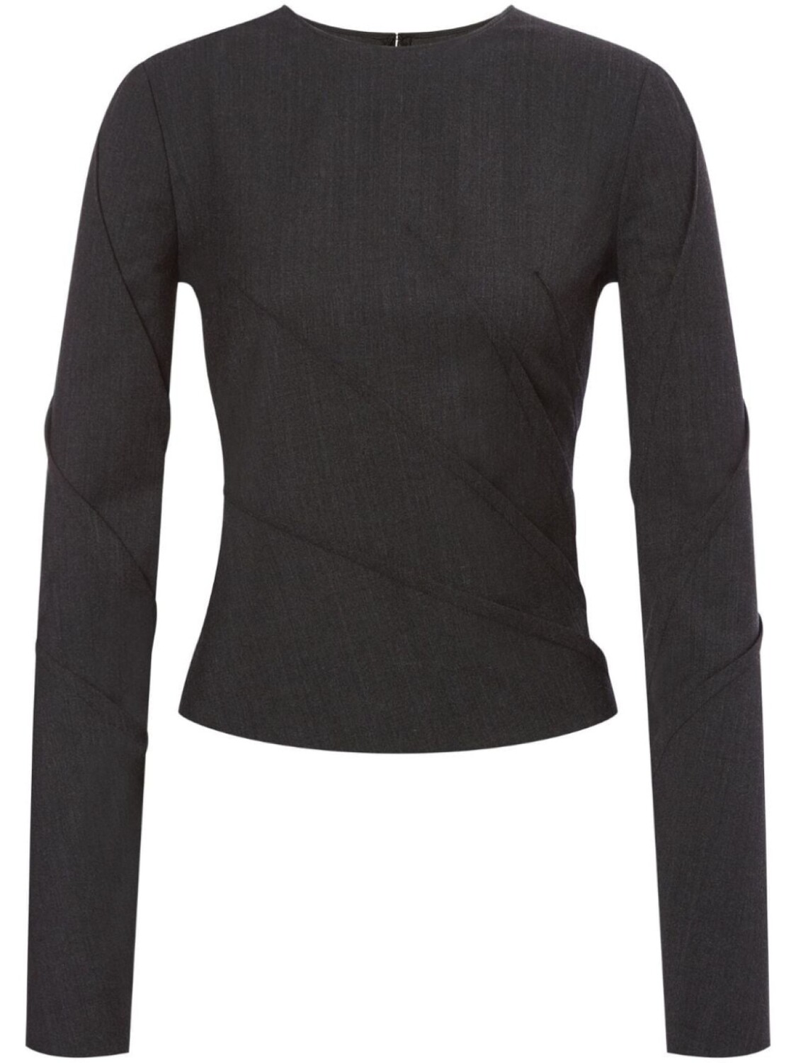 Alberta Ferretti топ с длинными рукавами и сборками, серый
Alberta Ferretti топ с длинными рукавами и сборками, серый