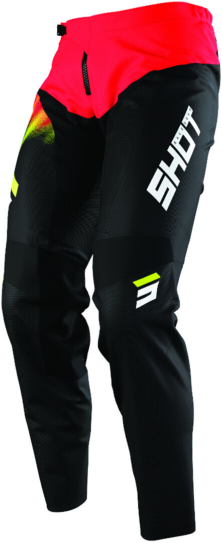 Детские мотоциклетные брюки Shot Devo Versus с логотипом, черный/красный
Детские мотоциклетные брюки Shot Devo Versus с логотипом, черный/красный