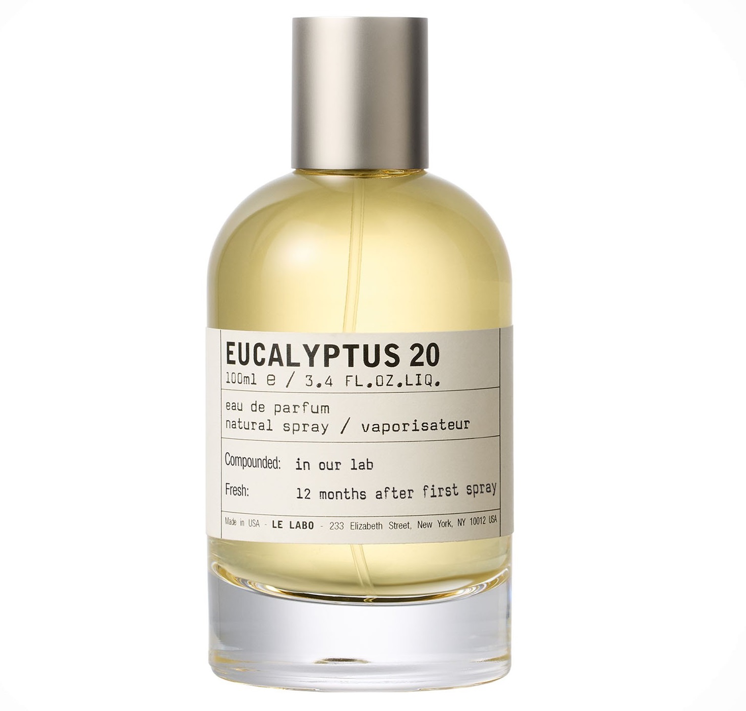 Парфюмерная вода Le Labo Eucalyptus 20 Unisex
Парфюмерная вода Le Labo Eucalyptus 20 Unisex