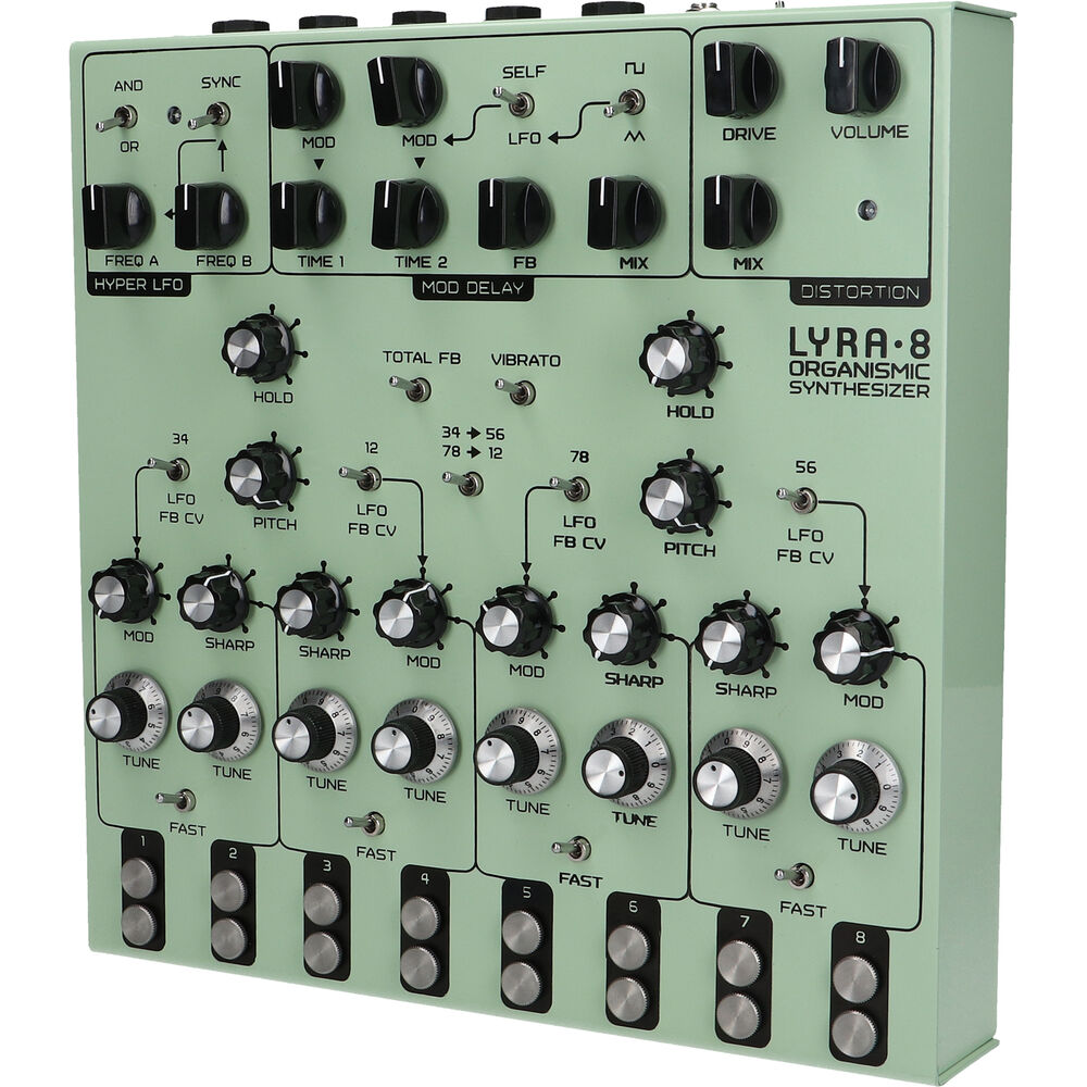 Синтезатор SOMA Laboratory Lyra-8 Organismic Synthesizer (Green) LYRA-8
Синтезатор SOMA Laboratory Lyra-8 Organismic Synthesizer (Green) LYRA-8
