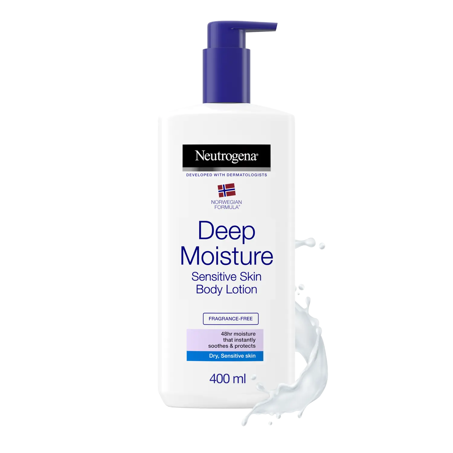 Neutrogena Deep Moisture Sensitive глубоко увлажняющая эмульсия для сухой и чувствительной кожи, 400 мл
Neutrogena Deep Moisture Sensitive глубоко увлажняющая эмульсия для сухой и чувствительной кожи, 400 мл