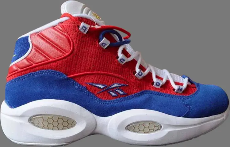 Кроссовки question mid 'banner' Reebok, красный
Кроссовки question mid 'banner' Reebok, красный