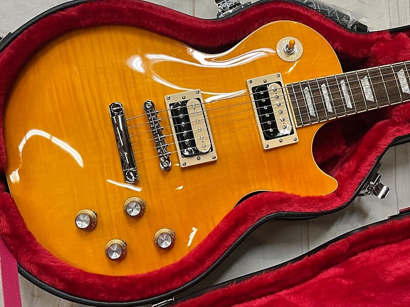 Epiphone Slash Signature Les Paul Standard 2022 Appetite Burst New Unplayed Auth Dealer 8lb9oz #420
Epiphone Slash Signature Les Paul Standard 2022 Appetite Burst New Unplayed Auth Dealer 8lb9oz #420