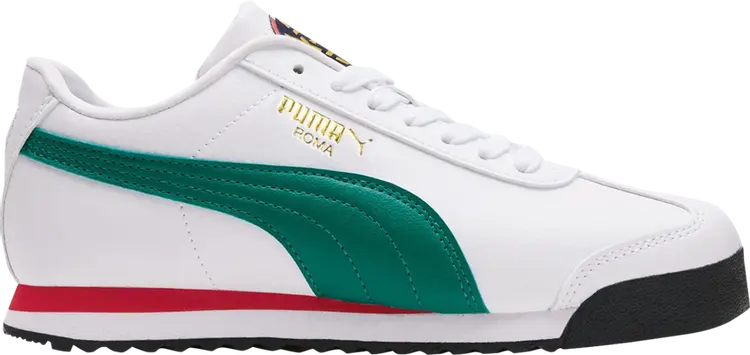 Кроссовки Puma Roma Big Kid Country Pack - Mexico, белый
Кроссовки Puma Roma Big Kid Country Pack - Mexico, белый