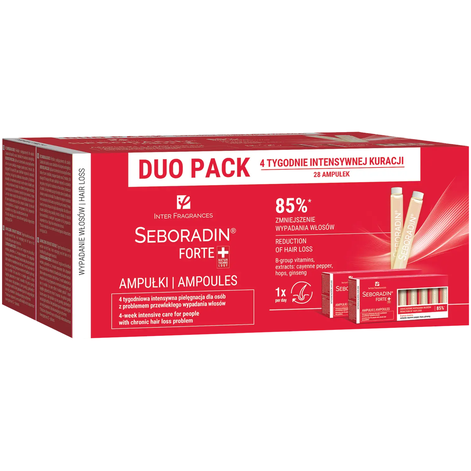 Seboradin Forte ампулы для волос, 28x5,5 мл
Seboradin Forte ампулы для волос, 28x5,5 мл