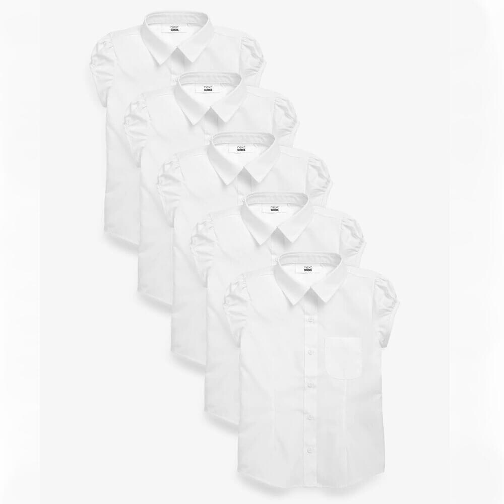 Комплект рубашек для девочки Next, 5 штук, белый
Комплект рубашек для девочки Next, 5 штук, белый